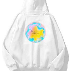 Unisex The Spark Sweatshirt Beyaz