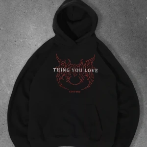 Unisex Thing You Love Sweatshirt Siyah
