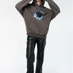 Unisex Time Flies Sweatshirt Hoodie Gri