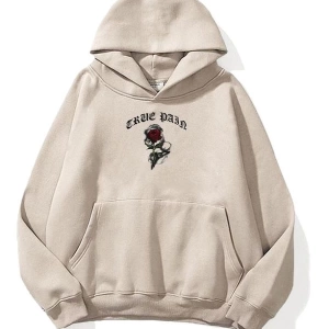 Unisex True Pain Sweatshirt Hoodie Gri