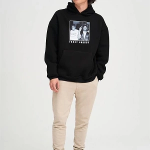 Unisex Trust Nobody Siyah Sweatshirt Siyah