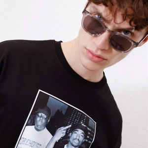 Unisex Trust Nobody Siyah Tshirt