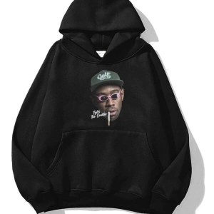 Unisex Tyler The Creator Sweatshirt Hoodie Siyah
