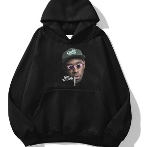 Unisex Tyler The Creator Sweatshirt Hoodie Siyah