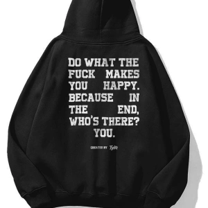 Unisex Tyler The Creator Sweatshirt Hoodie Siyah