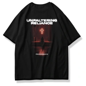 Unisex Unfaltering Tshirt Siyah