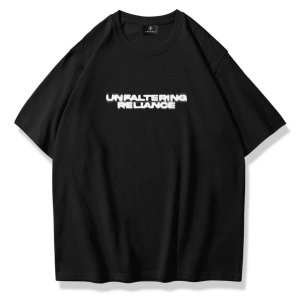 Unisex Unfaltering Tshirt Siyah
