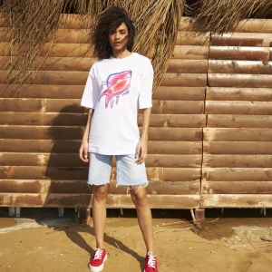 Unisex Ungrateful Beyaz Tshirt