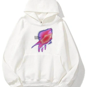 Unisex Ungrateful Sweatshirt Hoodie Beyaz