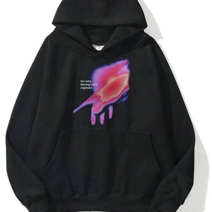 Unisex Ungrateful Sweatshirt Hoodie Beyaz