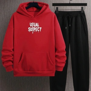 Unisex Usual Suspect Baskılı Eşofman Takımı Kp-siyah-rockmause-esh-siyah