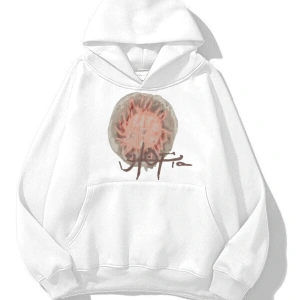 Unisex Utopia 4th Album Travis Scott Sweatshirt Hoodie Beyaz