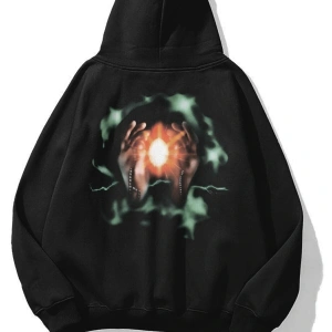 Unisex Utopia Pray Travis Scott Sweatshirt Hoodie Siyah