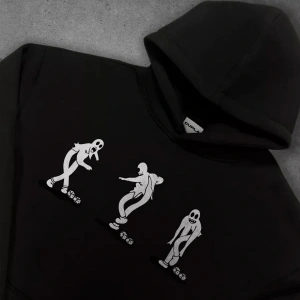 Unisex Utopia Pray Travis Scott Sweatshirt Hoodie Siyah