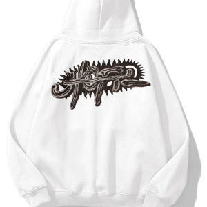 Unisex Utopia Psycho Travis Scott Sweatshirt Hoodie Beyaz