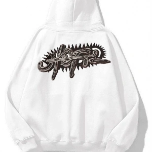 Unisex Utopia Psycho Travis Scott Sweatshirt Hoodie Beyaz