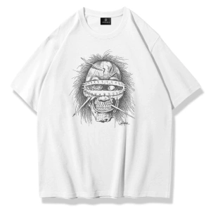 Unisex Utopia Psycho Travis Scott Tshirt Beyaz