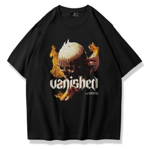 Unisex Vanished Tshirt Siyah