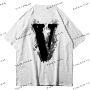 Unisex Vlone Beyaz T