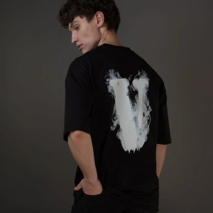 Unisex Vlone Siyah T Shirt