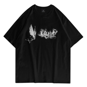 Unisex Vlone Siyah T Shirt
