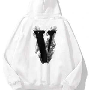 Unisex Vlone Sweatshirt Hoodie Beyaz