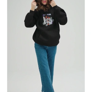 Unisex Without The Burden Sweatshirt Hoodie Siyah