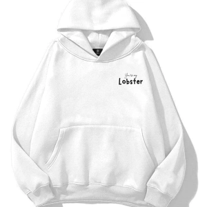 Unisex You are My Lobster Sweatshirt Beyaz