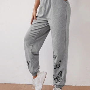 Unity Beli Lastikli Kelebek Desenli Jogger Pantolon