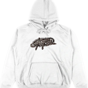 Utopia Travis Scott Oversize Unisex Kapüşonlu Sweatshirt Hoodie Beyaz