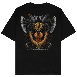 Warrior Siyah Oversize Unisex T-shirt
