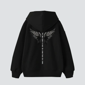 Wınget Crown Baskılı Oversize Unisex Beyaz