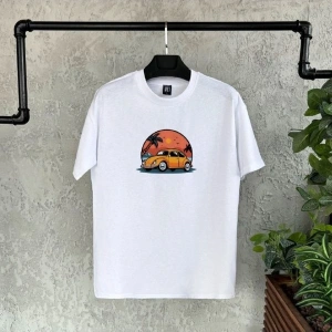 Woswos Baskılı Beyaz Erkek