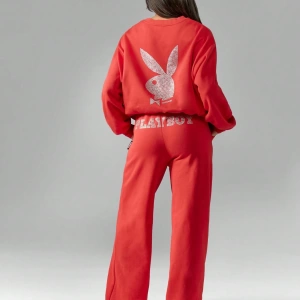 x Playboy Lüks Taşlı Süslemeli Eşofman Takımı Ev Giyimi Logo Tasarımı A