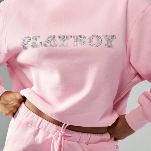 x Playboy Lüks Taşlı Süslemeli Eşofman Takımı Ev Giyimi Logo Tasarımı A