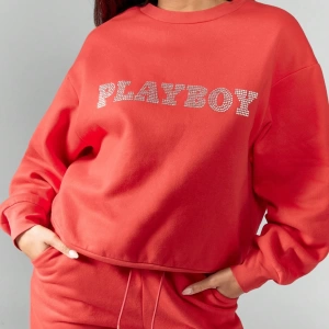 x Playboy Lüks Taşlı Süslemeli Eşofman Takımı Ev Giyimi Logo Tasarımı A