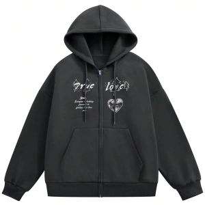 x Playboy Tenis Kulübü Tam Fermuarlı Sweatshirt Rahat Spor Giyim Üniver Model 5151
