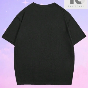 X Sevimli Ayıcıklar Erkek Karikatür ve Mektup Grafikli Tişört