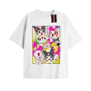 Y2K Anime Harajuku Kuromi Gotik