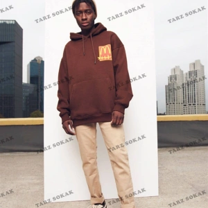 Y2K Cactüs Pack Kahverengi Unisex Sweatshirt KOD 2009 Kahverengi