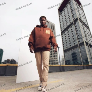 Y2K Cactüs Pack Kahverengi Unisex Sweatshirt KOD 2009 Kahverengi