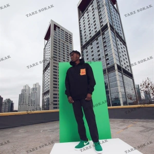 Y2K Cactüs Pack Siyah Unisex Sweatshirt KOD 2009