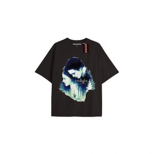 Y2k Twilight Team i love my boyfriend Tshirt KOD-Edward