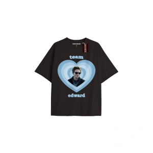 Y2k Twilight Team i love my boyfriend Tshirt KOD-Edward