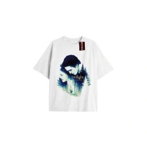 Y2k Twilight Team i love my boyfriend Tshirt KOD-Edward