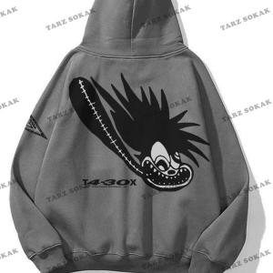 Y2K Unisex Cross System Sweatshirt Hoodie KOD 1921