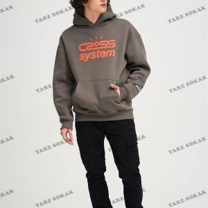 Y2K Unisex Cross System Sweatshirt Hoodie KOD 1921