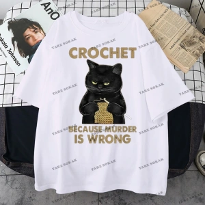 Y2K Unisex Harajuka Anime Retro Kawai Kuromi T-shirt Kod-Mavi-Etiket:  8384