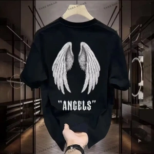 Y2K Unisex Harajuka Anime Retro Kawai Kuromi T-shirt Kod-Mavi-Etiket:  8474