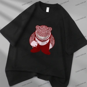 Y2K Unisex Harajuka Anime Retro Kawai Kuromi T-shirt Kod-Mavi-Etiket:  8492